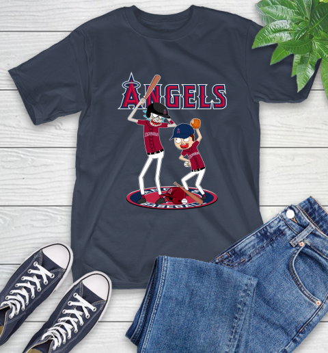 MLB Los Angeles Angels Rick And Morty Baseball 4