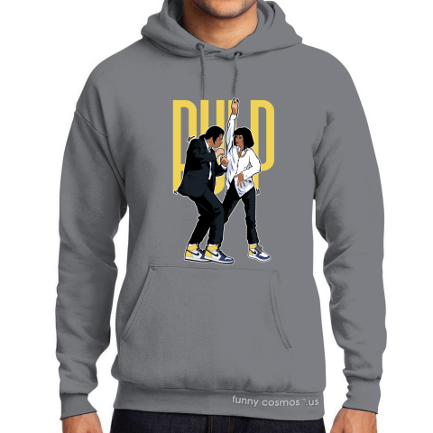 Air Jordan 1 Low – Royal Yellow Matching Sneaker Tshirt Pulp Fiction Dance BLue and Yellow Jordan Tshirt