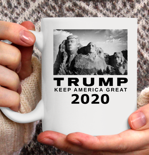 Trump MT Rushmore Keep America Great 2020 Ceramic Mug 11oz