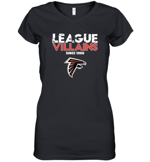 NFL League Villains Since 1966 Atlanta Falcons Women's V-Neck T-Shirt