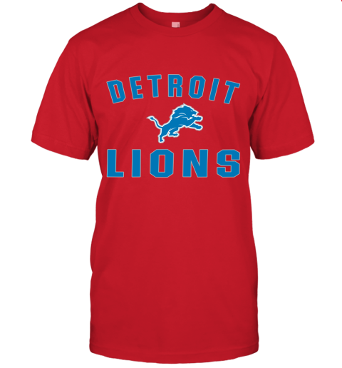 Detroit Lions NFL Line by Fanatics Branded Blue Vintage Victory Unisex Jersey Tee