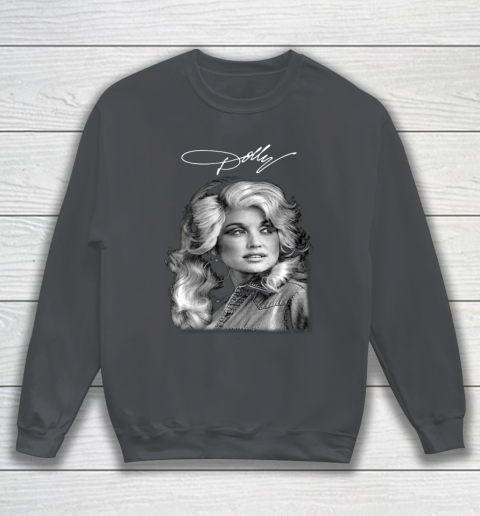 Dolly Parton Classic Vintage Signature Sweatshirt 4