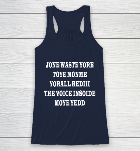 Jone Waste Your Time Racerback Tank 8