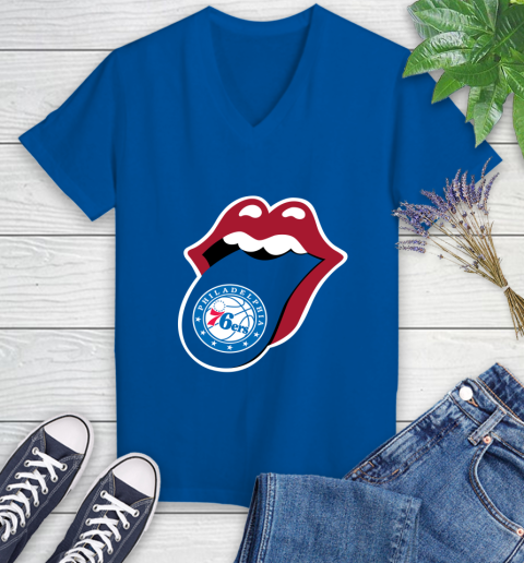 Philadelphia 76ers NBA Basketball Lips I Root For My Team Adoring Fan 86