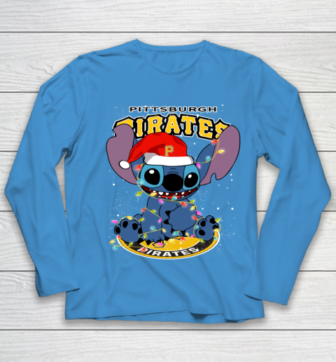 Pittsburgh Pirates MLB noel stitch Baseball Christmas Youth Long Sleeve 4