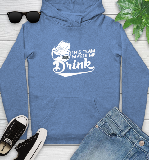 San Antonio Spurs NBA Basketball This Team Makes Me Drink Adoring Fan Youth Hoodie 13