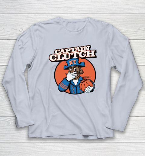 Jalen Brunson Captain Clutch Long Sleeve T-Shirt 4
