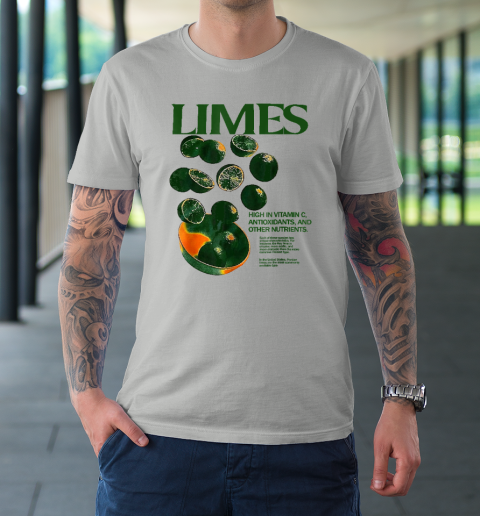 Limes Funny High In Vitamin C Antioxidants Other Nutrients T-Shirt 8