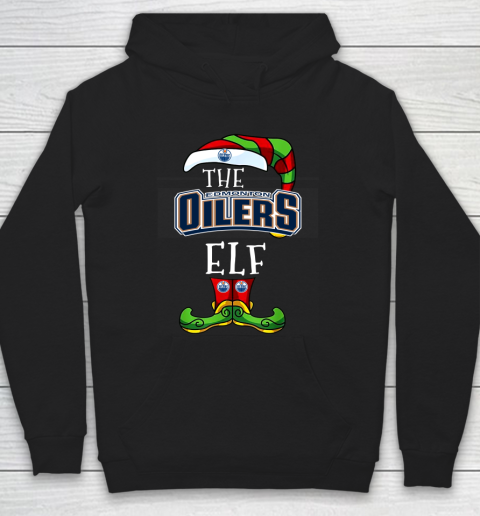 Edmonton Oilers Christmas ELF Funny NHL Hoodie