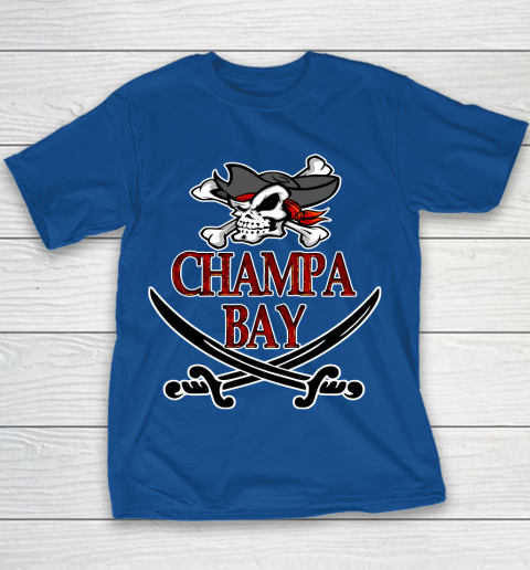 Champa Bay TB Football Champions Youth T-Shirt 14