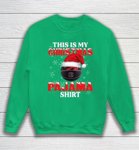 Toronto Raptors This Is My Christmas Pajama Shirt NBA Sweatshirt 5