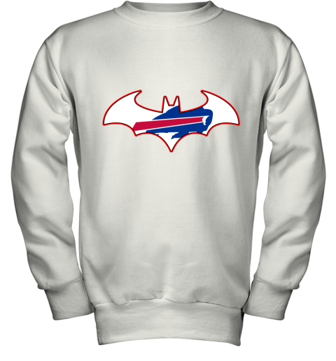 We Are The Buffalo Bills Batman NFL Mashup Youth Sweatshirt
