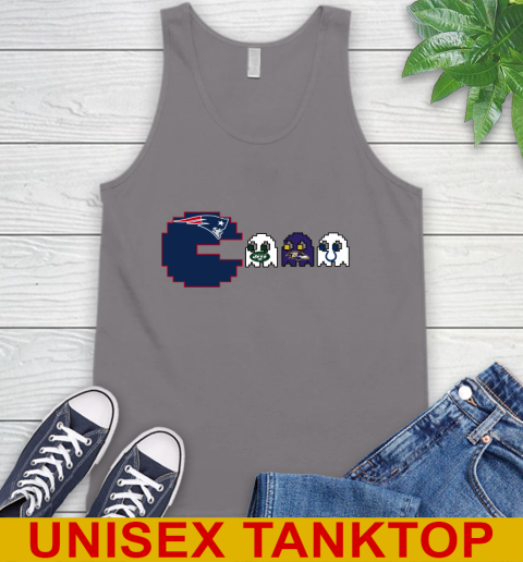 New England Patriots NFL Football Pac Man Champion Tank Top 7