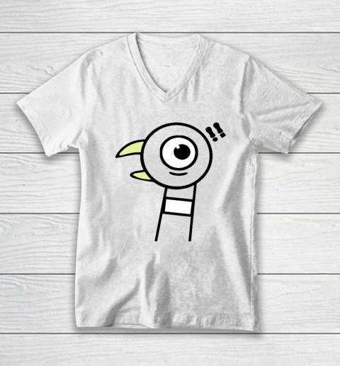 This Is My Book Character Costume Funny Pigeon Reading Day V-Neck T-Shirt