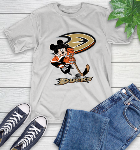 NHL Anaheim Ducks Mickey Mouse Disney Hockey T Shirt T-Shirt