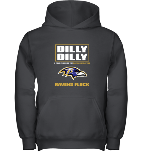 Dilly Dilly A True Friend Of The Baltimore Ravens Shirts Youth Hoodie