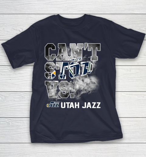 NBA Utah Jazz Basketball Can't Stop Vs Youth T-Shirt 2