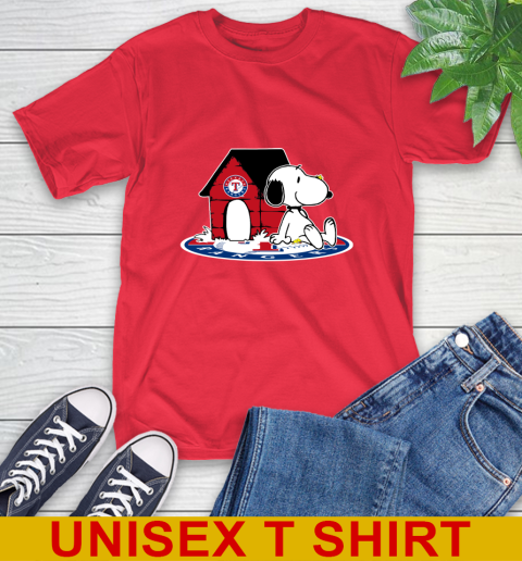 MLB Baseball Texas Rangers Snoopy The Peanuts Movie Shirt T-Shirt 10