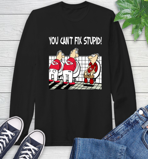 You Can't Fix Stupid Funny Kansas City Chiefs NFL Shirts 54