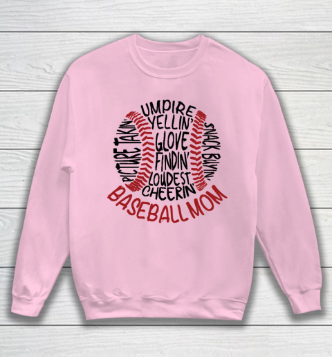 Mother's Day Funny Gift Ideas Apparel  Baseball Mom 2 T Shirt Sweatshirt 5