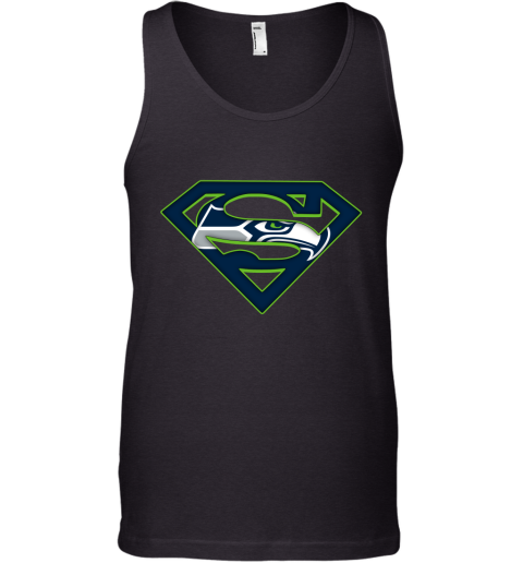 We Are Undefeatable The Seattle Seahawks x Superman NFL Tank Top