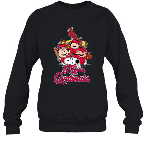 Peanuts Charlie Brown And Snoopy Playing Baseball St. Louis Cardinals shirt,  hoodie, sweater, long sleeve and tank top