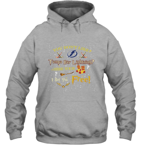 NHL You Don't Like Tampa Bay Lightning Here Your Socks I Set You Free Harry Potter Hockey xnZC8B0K8sj hoodie 23 95 151514 front sport grey