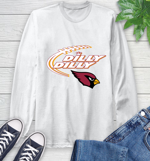 NFL Arizona Cardinals Dilly Dilly Football Sports Long Sleeve T-Shirt