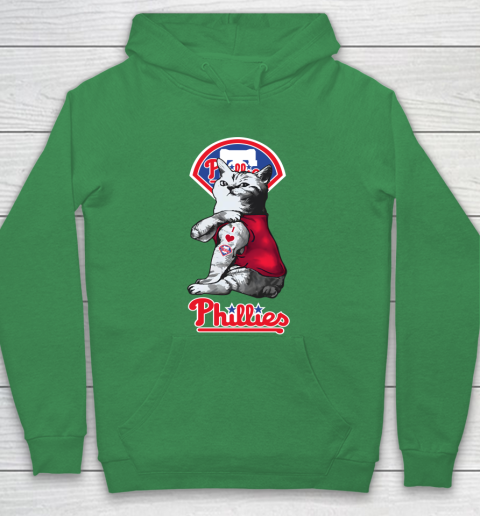 MLB Baseball My Cat Loves Philadelphia Phillies Hoodie 5