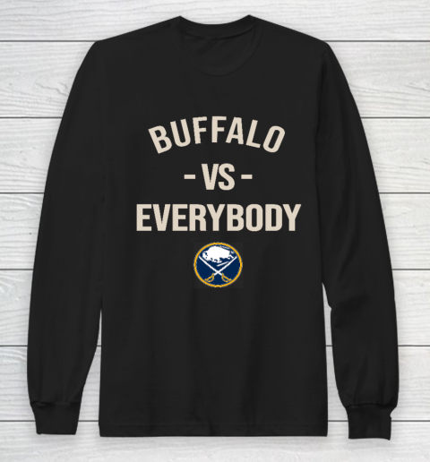 Buffalo Sabres Vs Everybody Long Sleeve T-Shirt