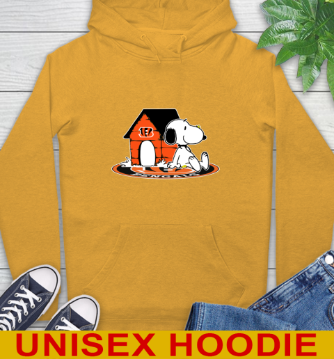 NFL Football Cincinnati Bengals Snoopy The Peanuts Movie Shirt Hoodie 3