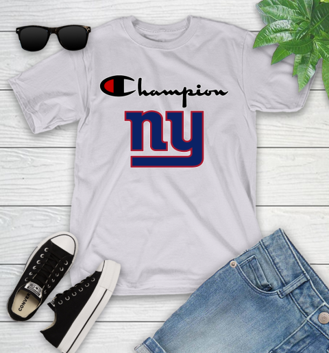 NFL Football New York Giants Champion Shirt Youth T-Shirt 2