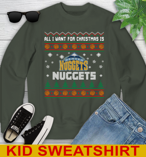 NBA Basketball All I Want For Christmas Is Denver Nuggets 116