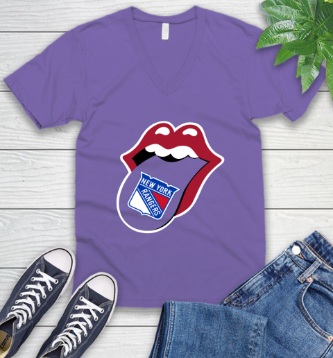 New York Rangers NHL Hockey Lips I Root For My Team Adoring Fan 57