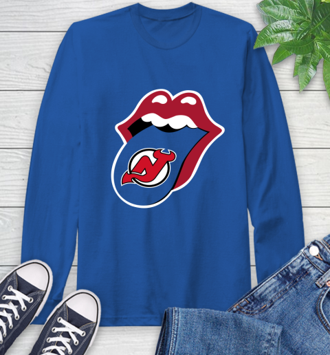 New Jersey Devils NHL Hockey Lips I Root For My Team Adoring Fan 66