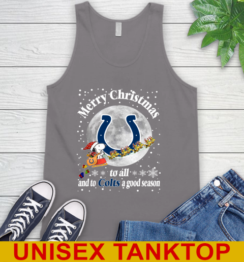 Indianapolis Colts Merry Christmas To All And To Colts A Good Season NFL Football Sports Tank Top 6
