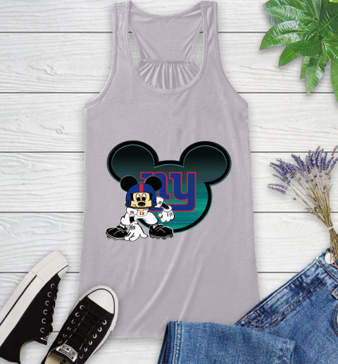 NFL New York Giants Mickey Mouse Disney Football T Shirt Racerback Tank 5
