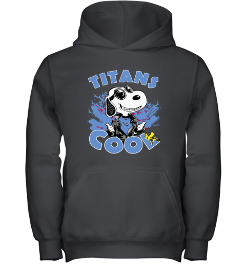 Tennessee Titans Snoopy Joe Cool We're Awesome Youth Hoodie
