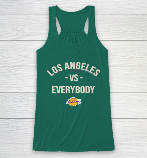 Los Angeles Lakers Vs Everybody Racerback Tank 5
