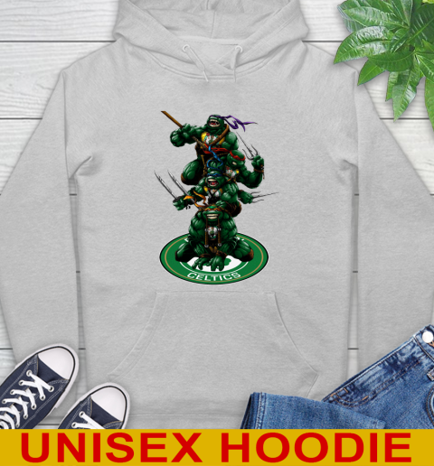NBA Basketball Boston Celtics Teenage Mutant Ninja Turtles Shirt Hoodie 6