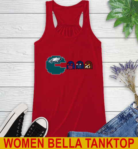 Philadelphia Eagles NFL Football Pac Man Champion Racerback Tank 6