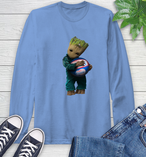 NBA Groot Guardians Of The Galaxy Basketball Sports Los Angeles Clippers Long Sleeve T-Shirt 11
