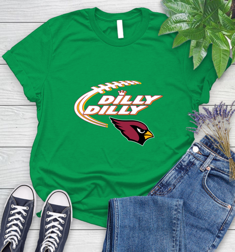 NFL Arizona Cardinals Dilly Dilly Football Sports Women's T-Shirt 6