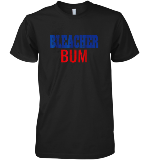 Bleacher Bum Original Chicago Baseball Distressed Premium Men's T-Shirt