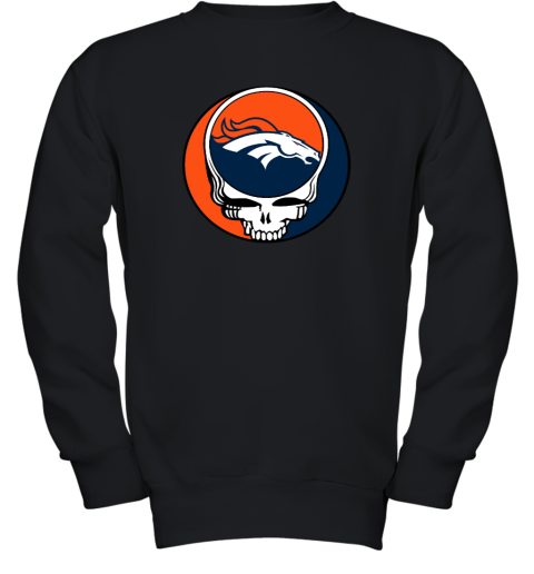 Denver Broncos x Grateful Dead Youth Crewneck Sweatshirt