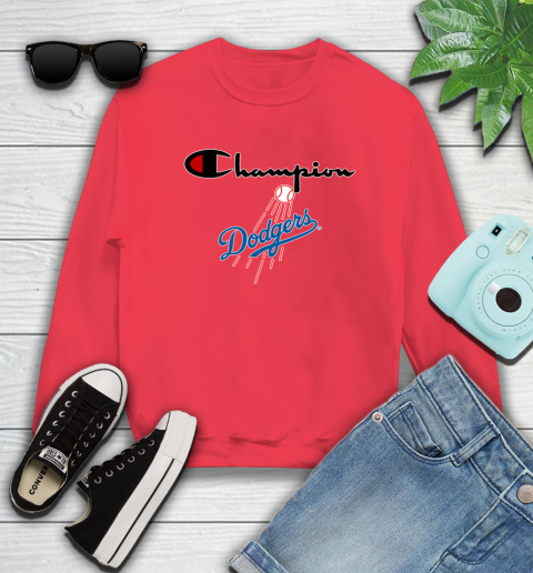 MLB Baseball Los Angeles Dodgers Champion Shirt Sweatshirt 7