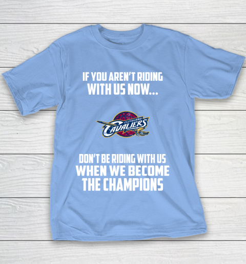 NBA Cleveland Cavaliers Basketball We Become The Champions Youth T-Shirt 8