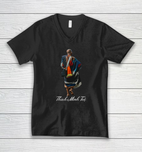 Su Thay Thich Minh Tue Monks Buddhism V-Neck T-Shirt