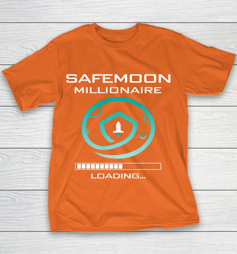 Funny Safemoon Millionaire Crypto Youth T-Shirt 4