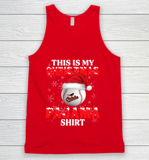 Baltimore Orioles This Is My Christmas Pajama Shirt MLB Tank Top 5
